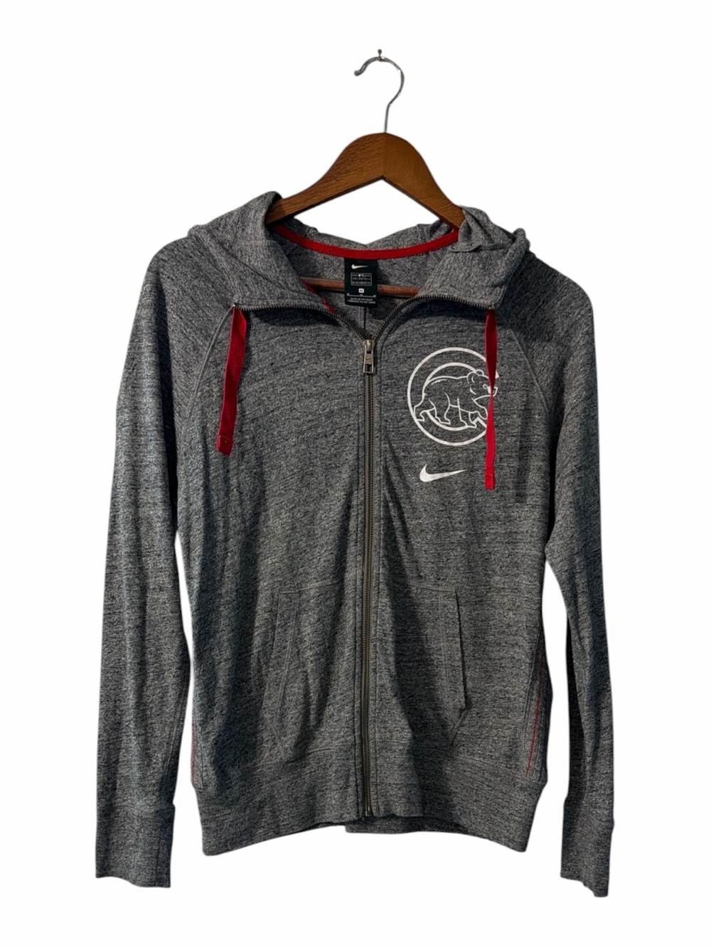 Lightweight Nike Women’s Chicago Cubs Zip Hoodie M